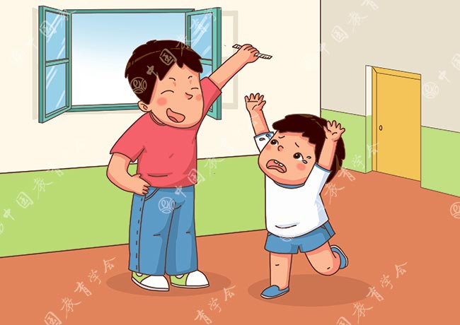 很多学校都有"小霸王"欺凌弱小的现象.